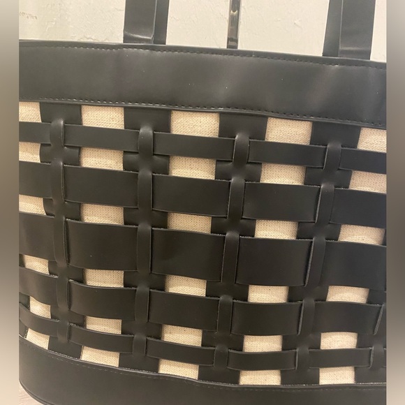 A New Day Large Tote, Back & Tan - Picture 2 of 7